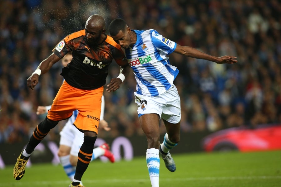 Fotos: Las mejores imágenes de la Real Sociedad contra frente al Valencia