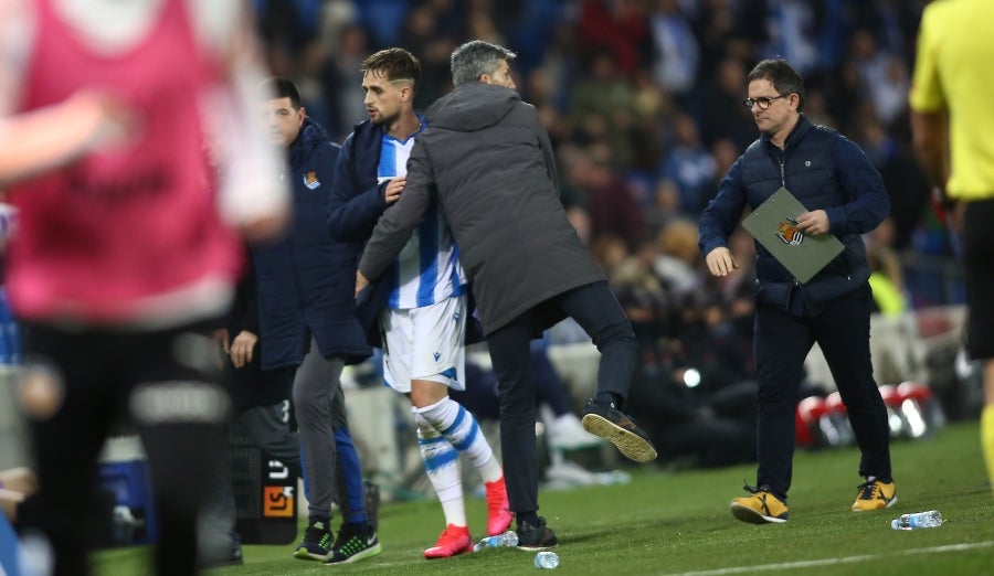 Fotos: Las mejores imágenes de la Real Sociedad contra frente al Valencia