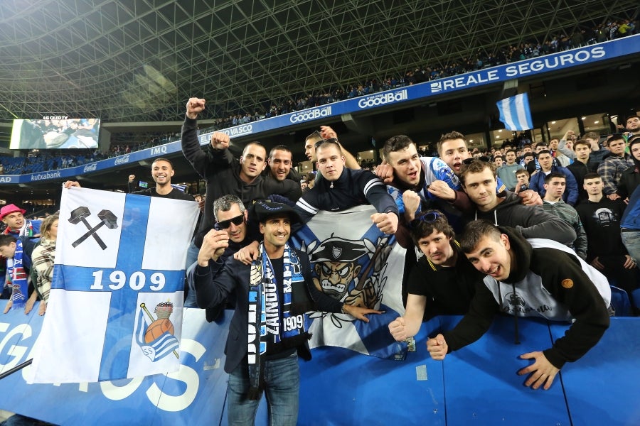 Fotos: Las mejores imágenes de la Real Sociedad contra frente al Valencia