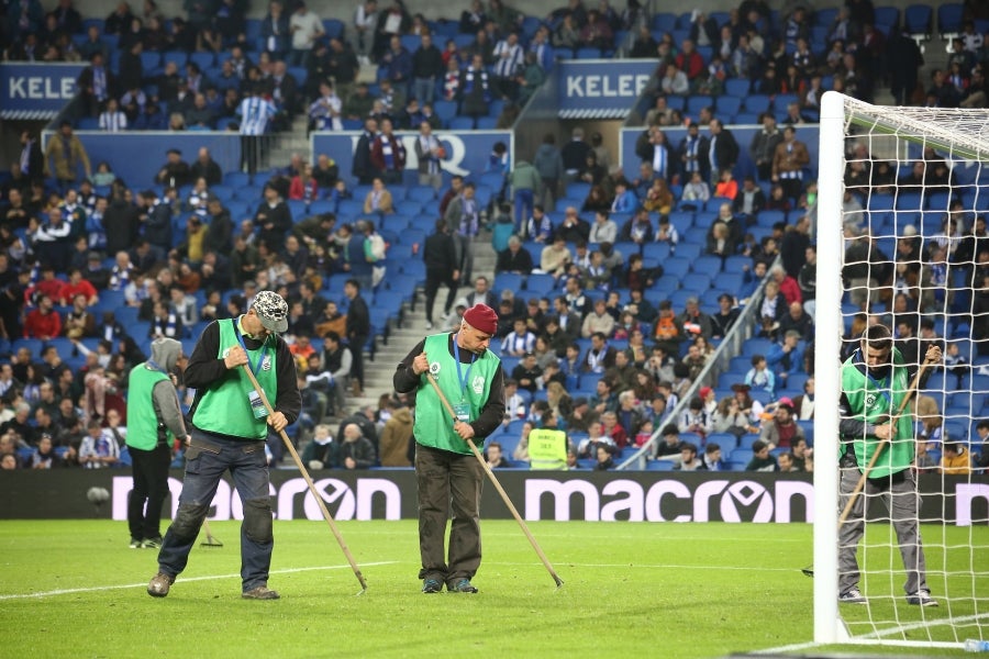 Fotos: Las mejores imágenes de la Real Sociedad contra frente al Valencia