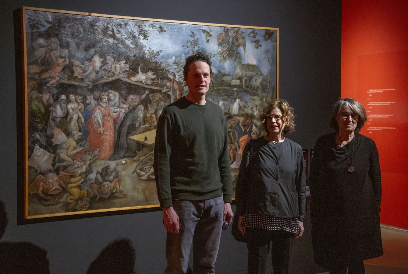 El diablo es el eje de la nueva exposición temporal que se puede ver hasta el 25 de mayo en el Museo San Telmo de San Sebastián y que se articula en torno a una única obra, 'Las tentaciones de San Antonio' de Jan Brueghel, para recrear un «tenso» universo onírico dedicado a la tentación y el pecado.
