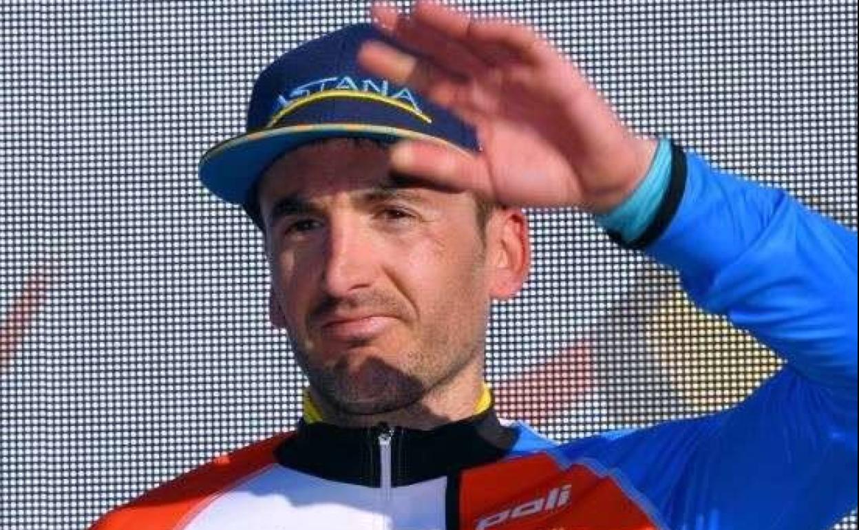 Gorka Izagirre, recluido tras la suspensión del Tour de los Emiratos por el coronavirus