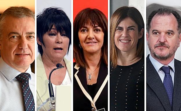 El carrusel de candidatos sacude la precampaña vasca