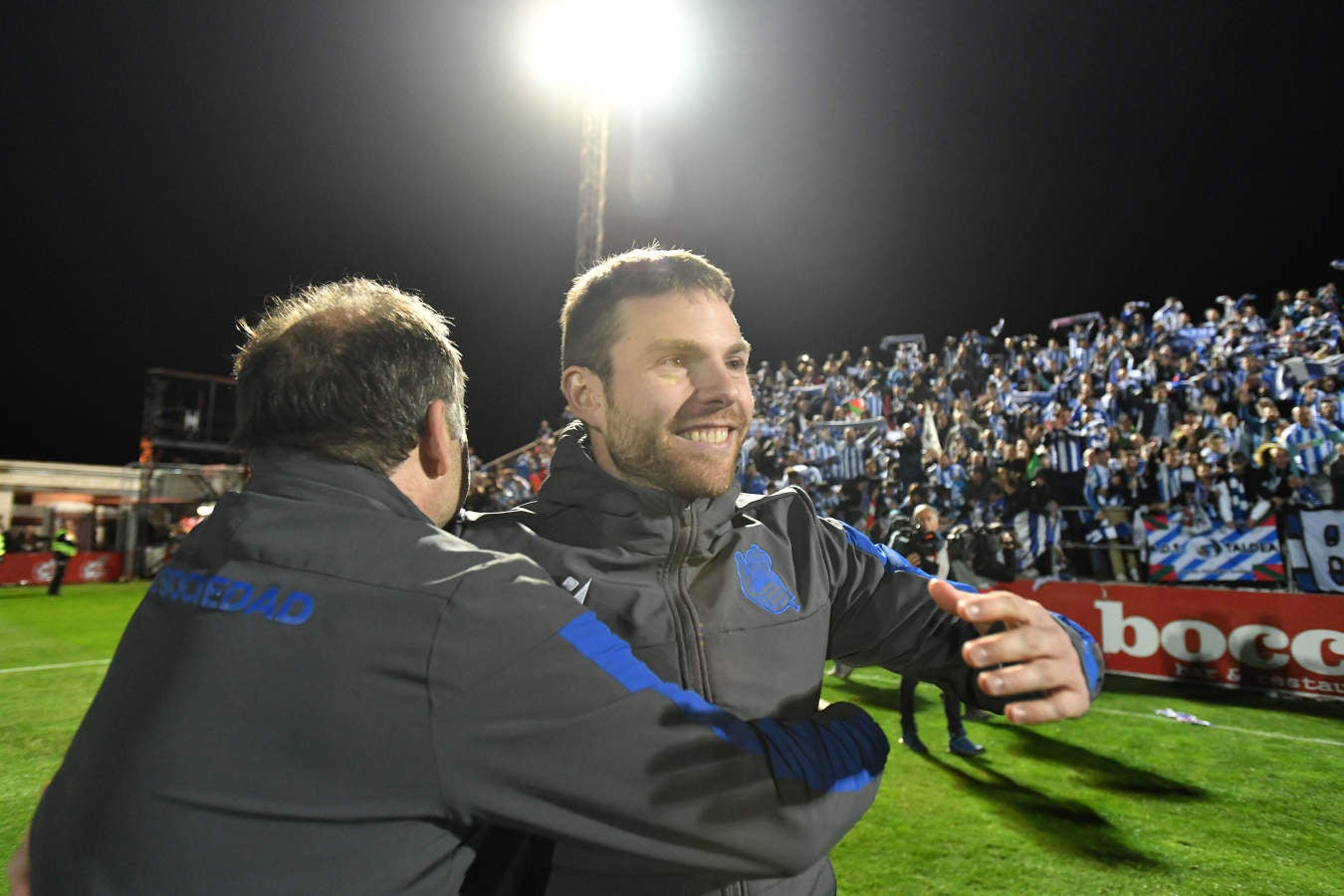 Así ha celebrado la Real Sociedad la victoria que les permitirá jugar 32 años después una final de Copa del Rey