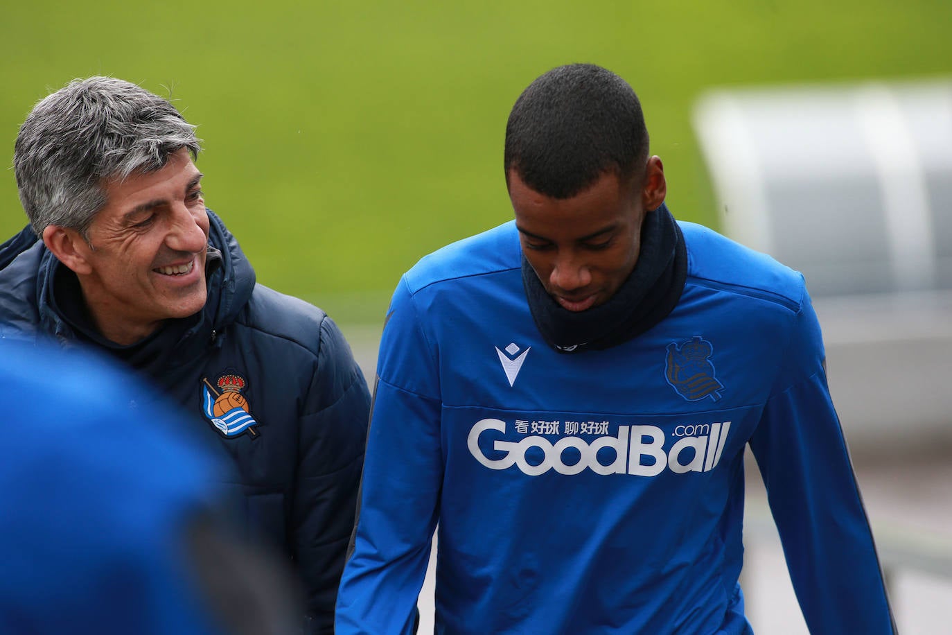 Los txuri-urdines se han ejercitado a puerta cerrada.