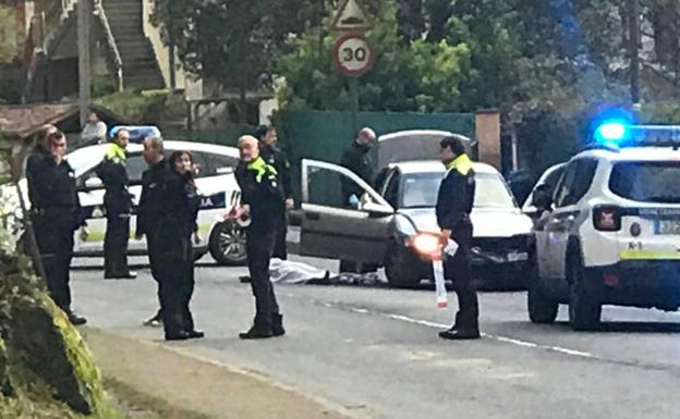 Una fallecida y un herido en un tiroteo en Bizkaia tras una persecución policial