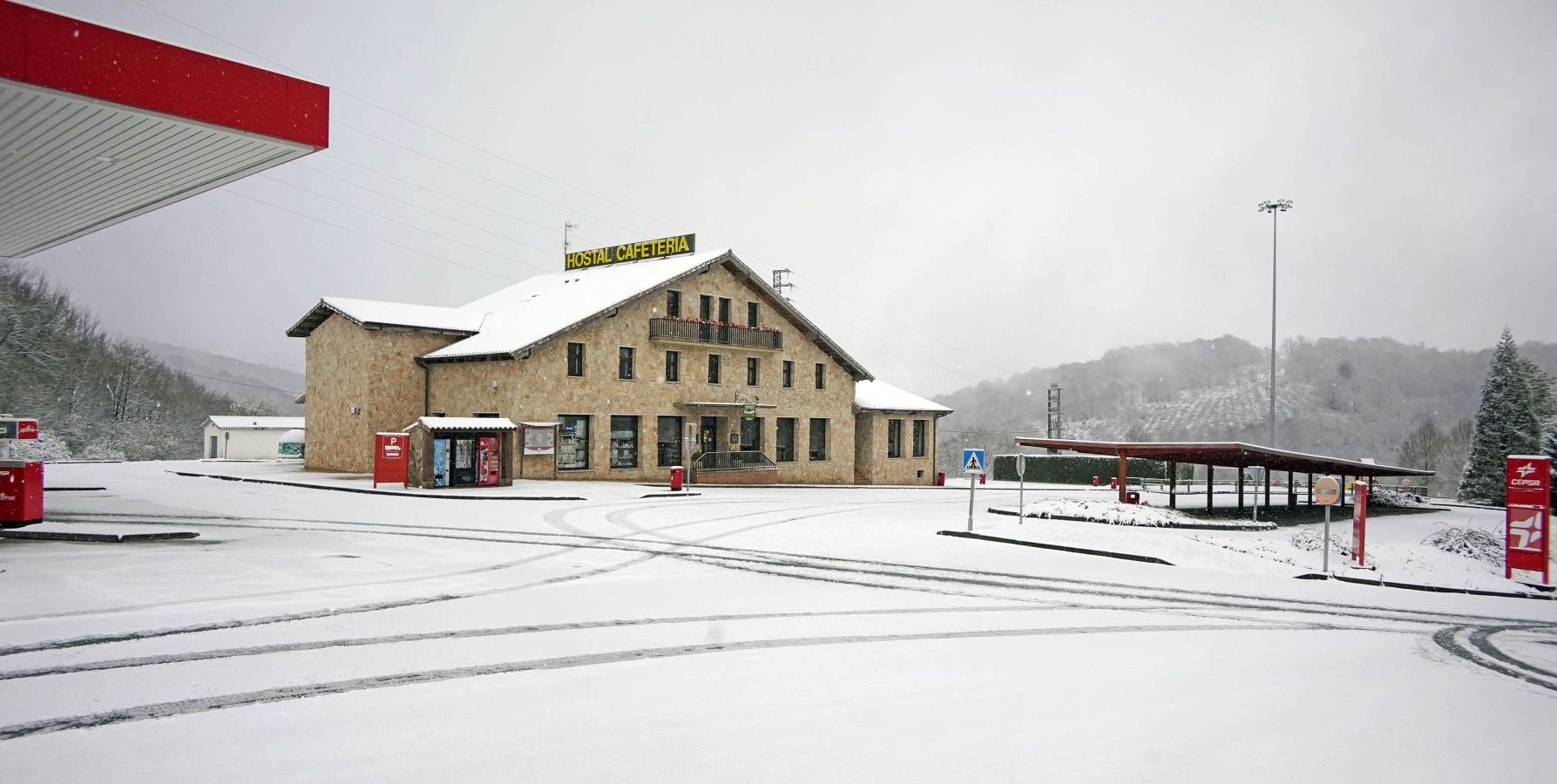 La nieve llega a Gipuzkoa