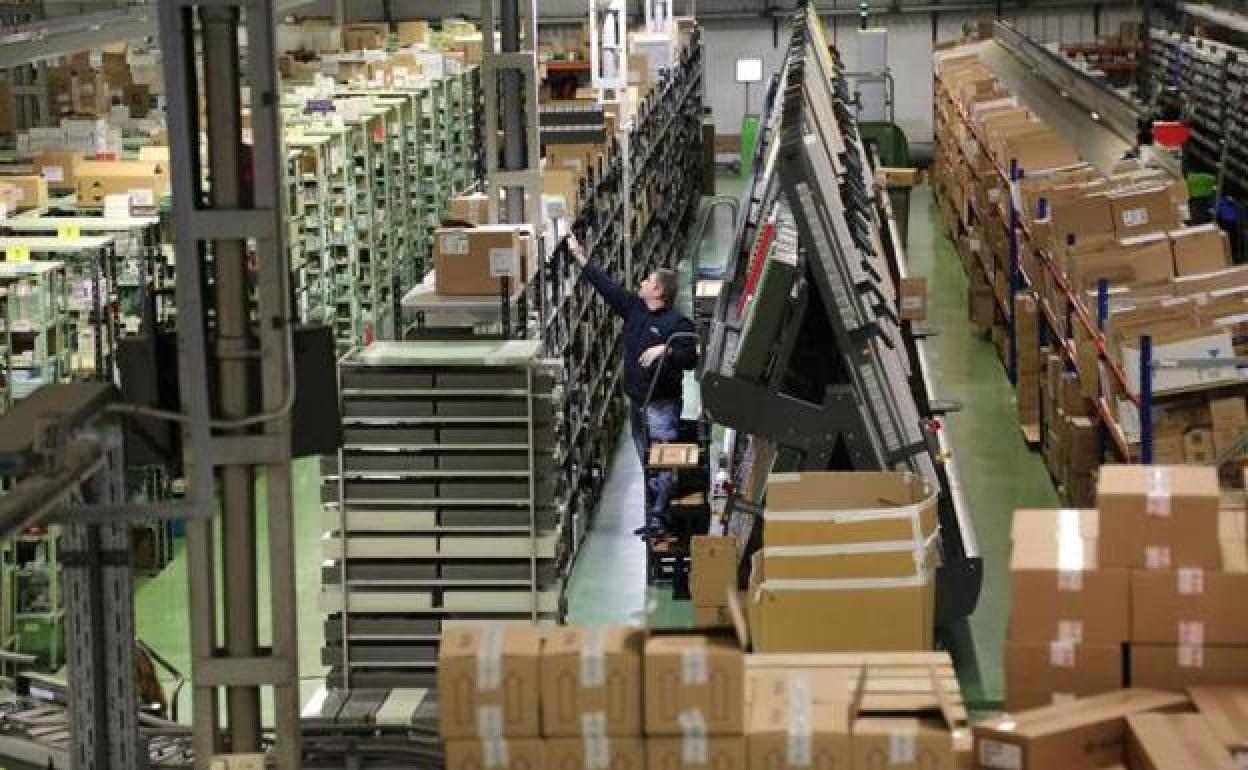 Foto del almacén previa a la implantación de las medidas de seguridad.