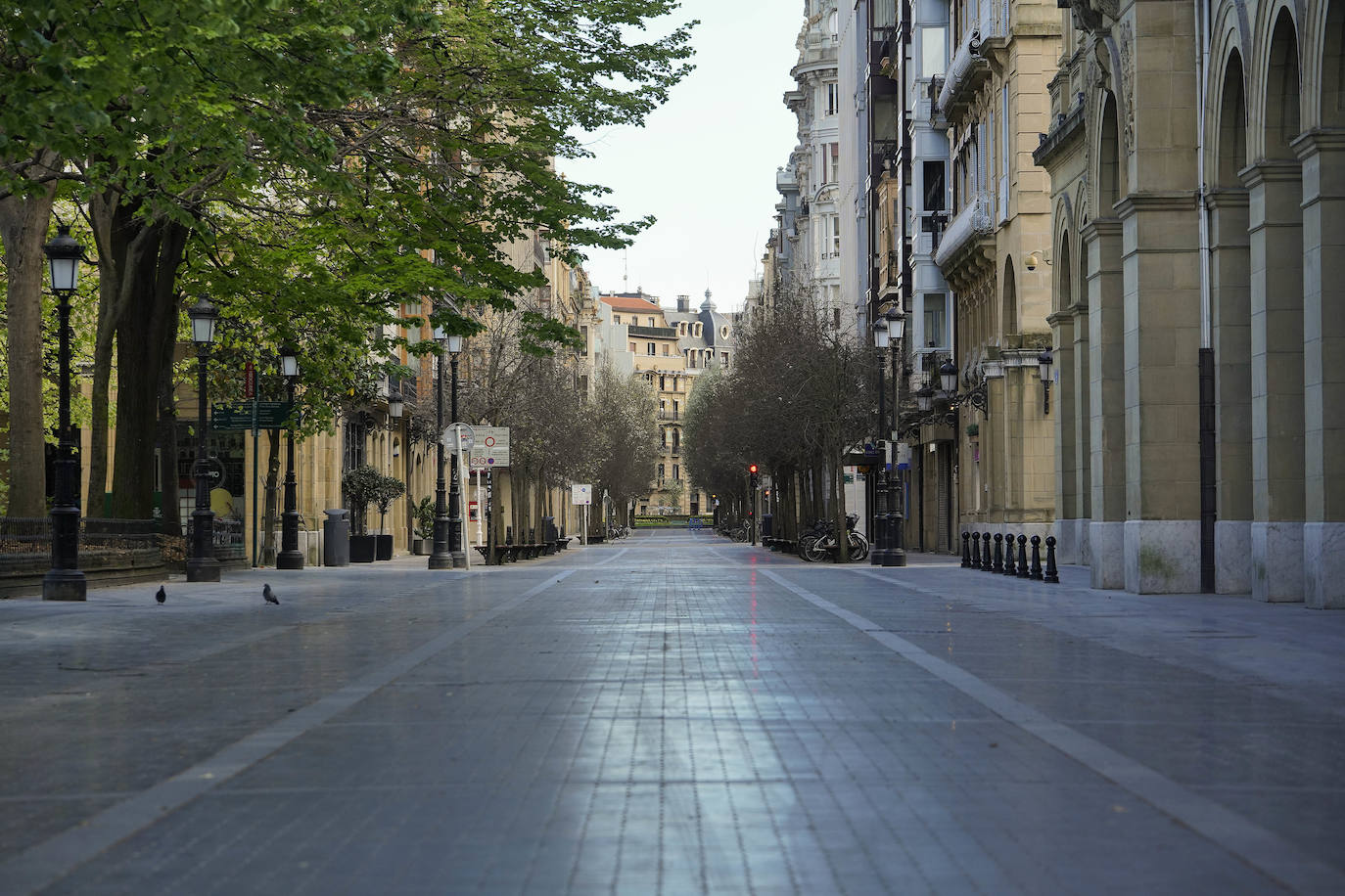 Fotos: Gipuzkoa vacía