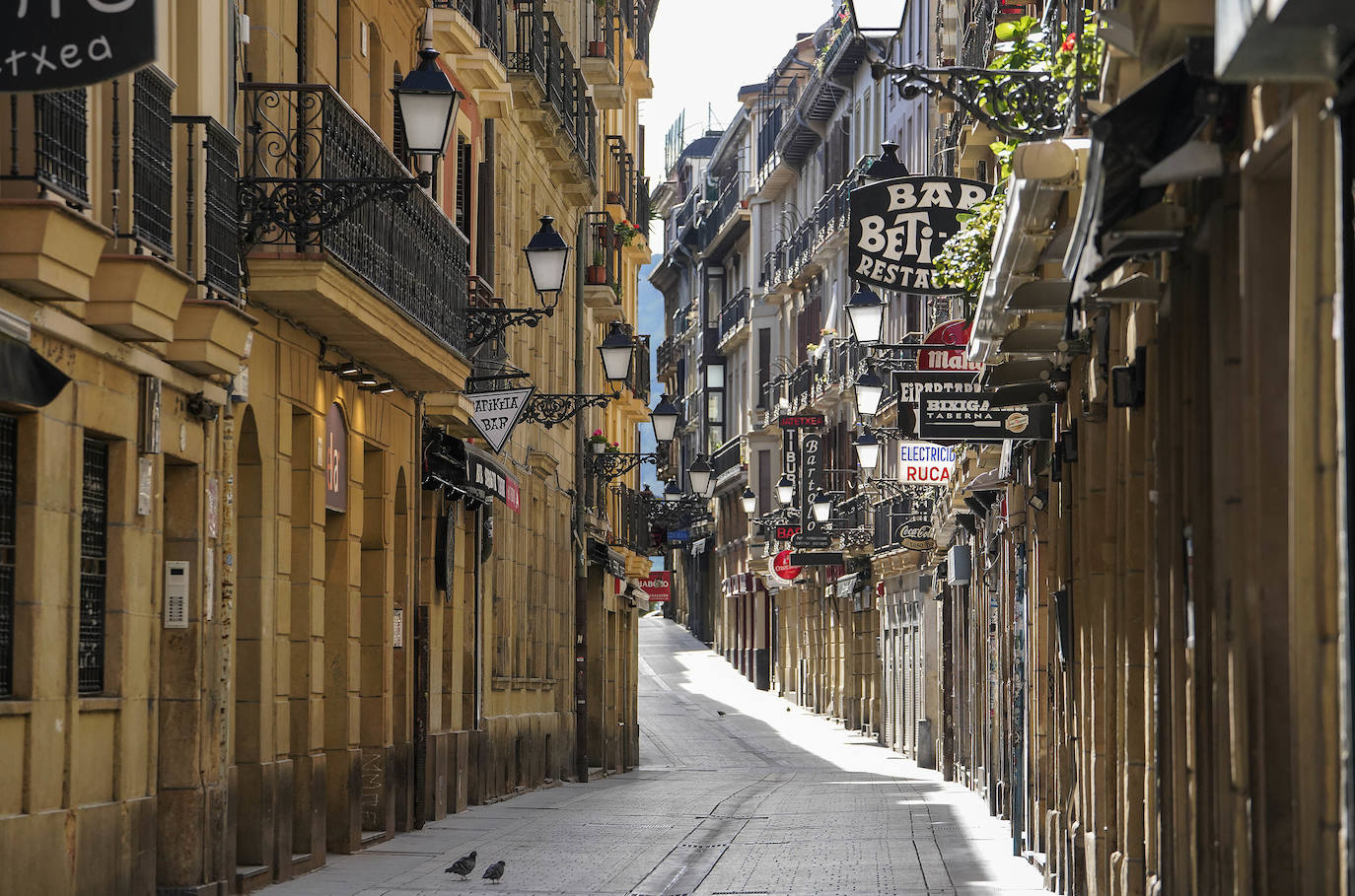 Fotos: Gipuzkoa vacía