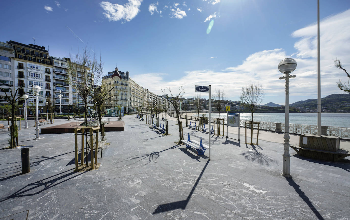 Fotos: Gipuzkoa vacía