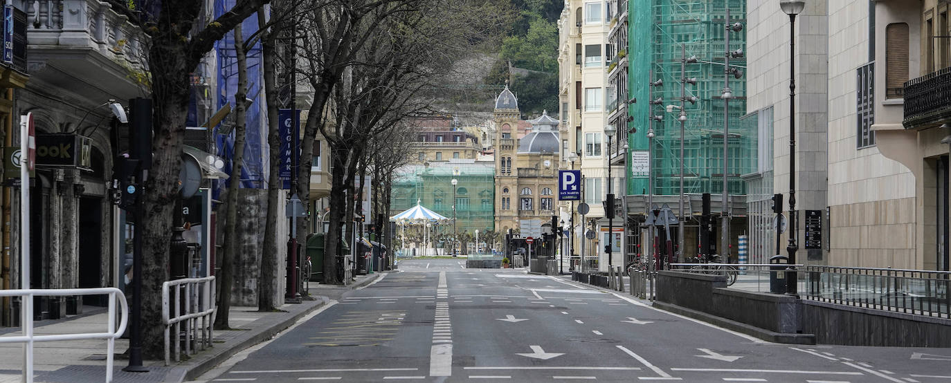 Fotos: Gipuzkoa vacía