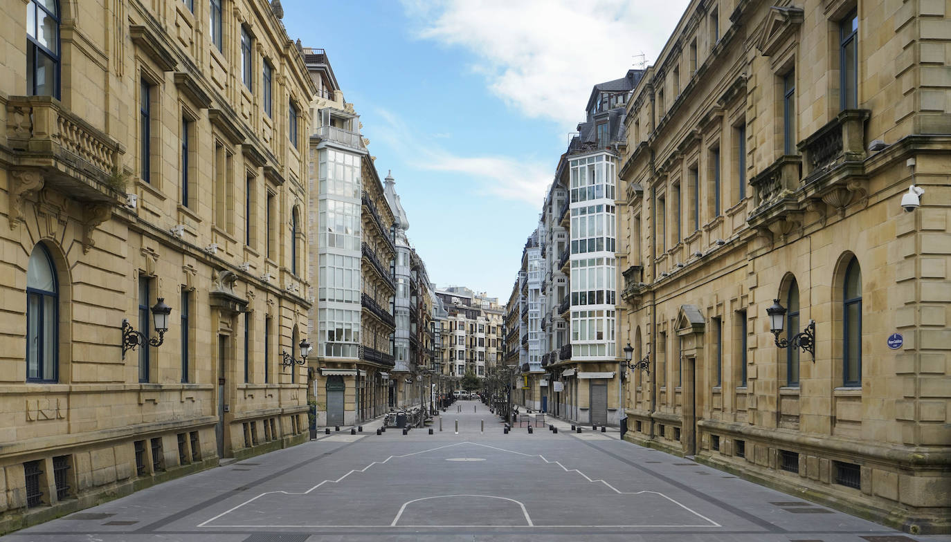 Fotos: Gipuzkoa vacía