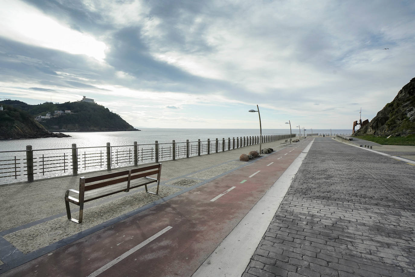 Fotos: Gipuzkoa vacía