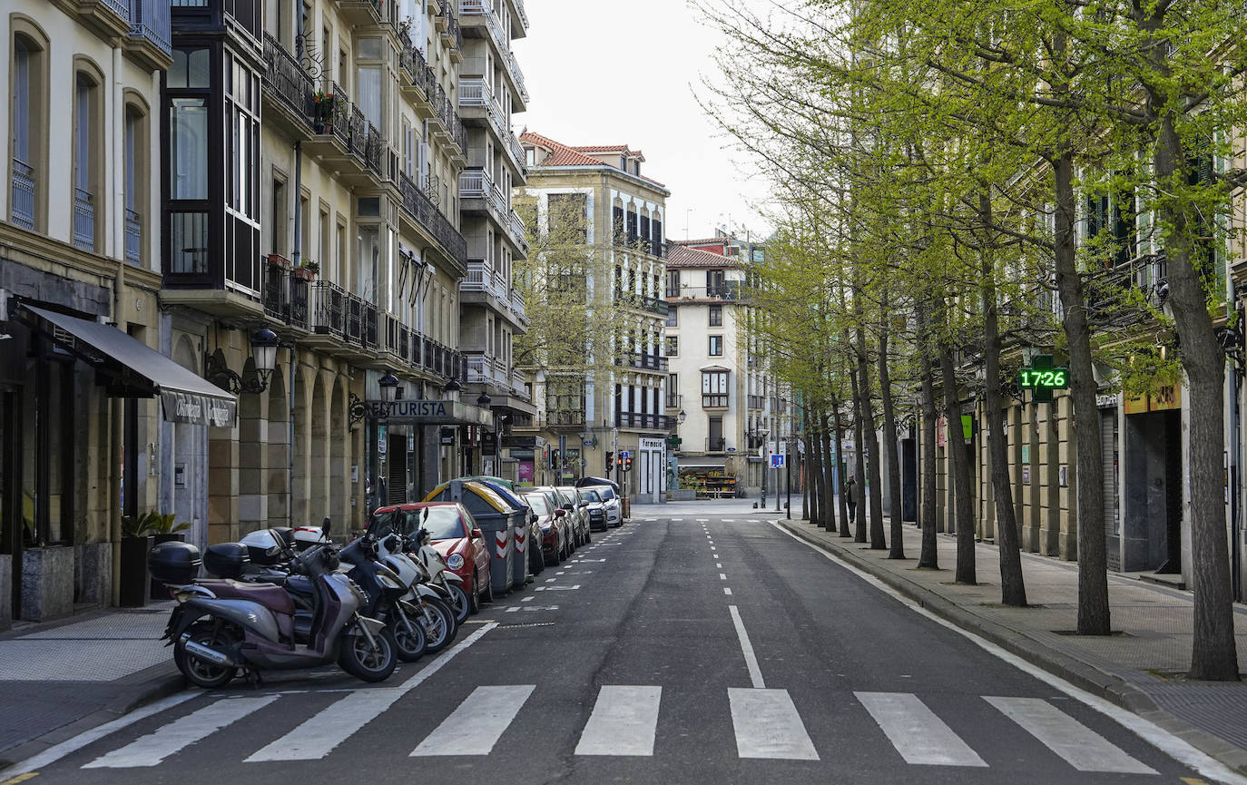 Fotos: Gipuzkoa vacía