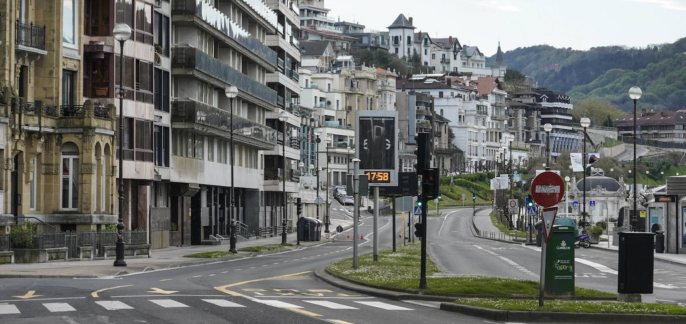 Fotos: Gipuzkoa vacía