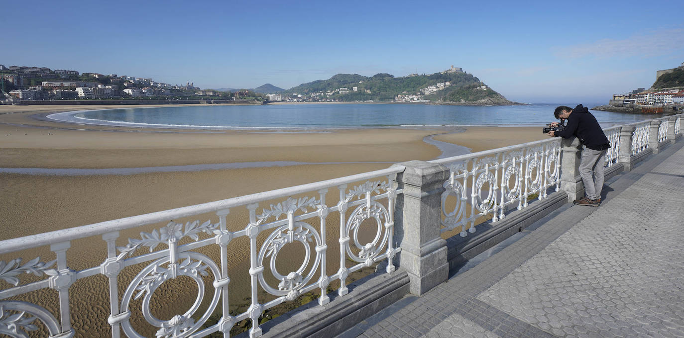 Fotos: Gipuzkoa vacía