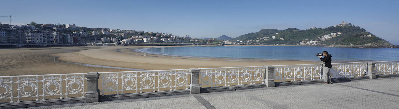 Fotos: Gipuzkoa vacía