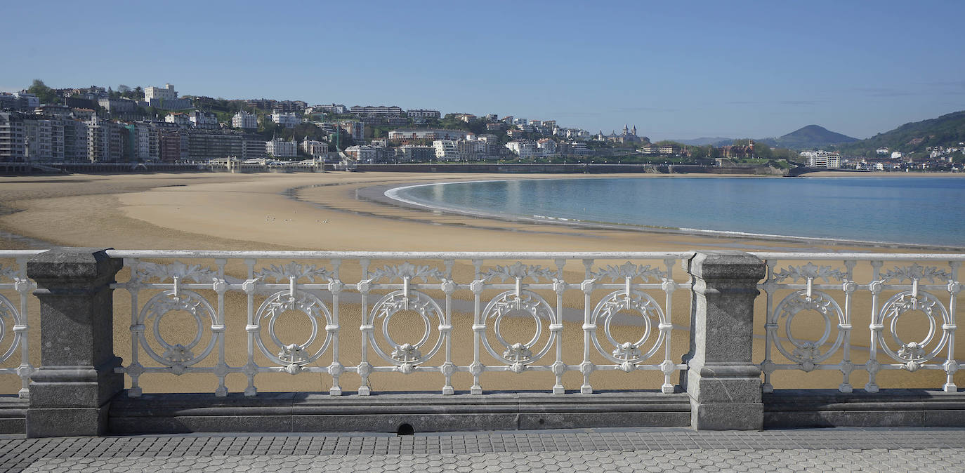 Fotos: Gipuzkoa vacía