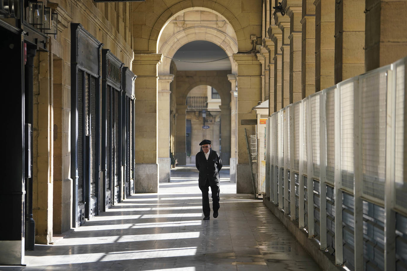 Fotos: Gipuzkoa vacía