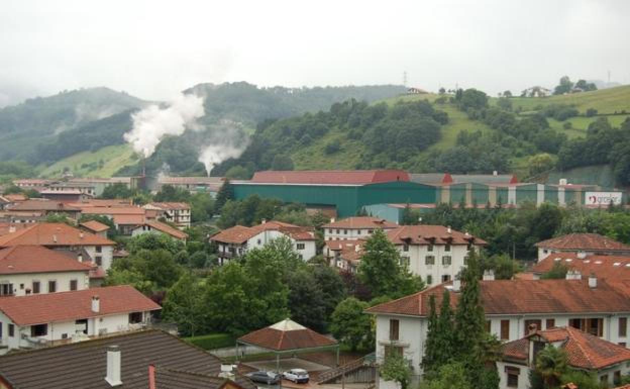Planta de Arcelor Mittal en Lesaka. / 