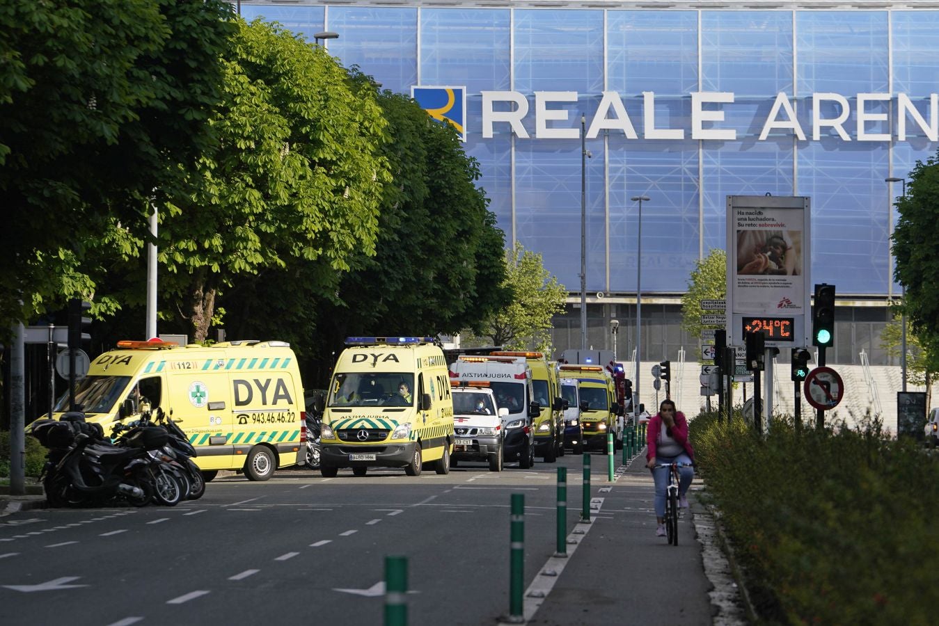 En marcha para homenajear a los sanitarios 