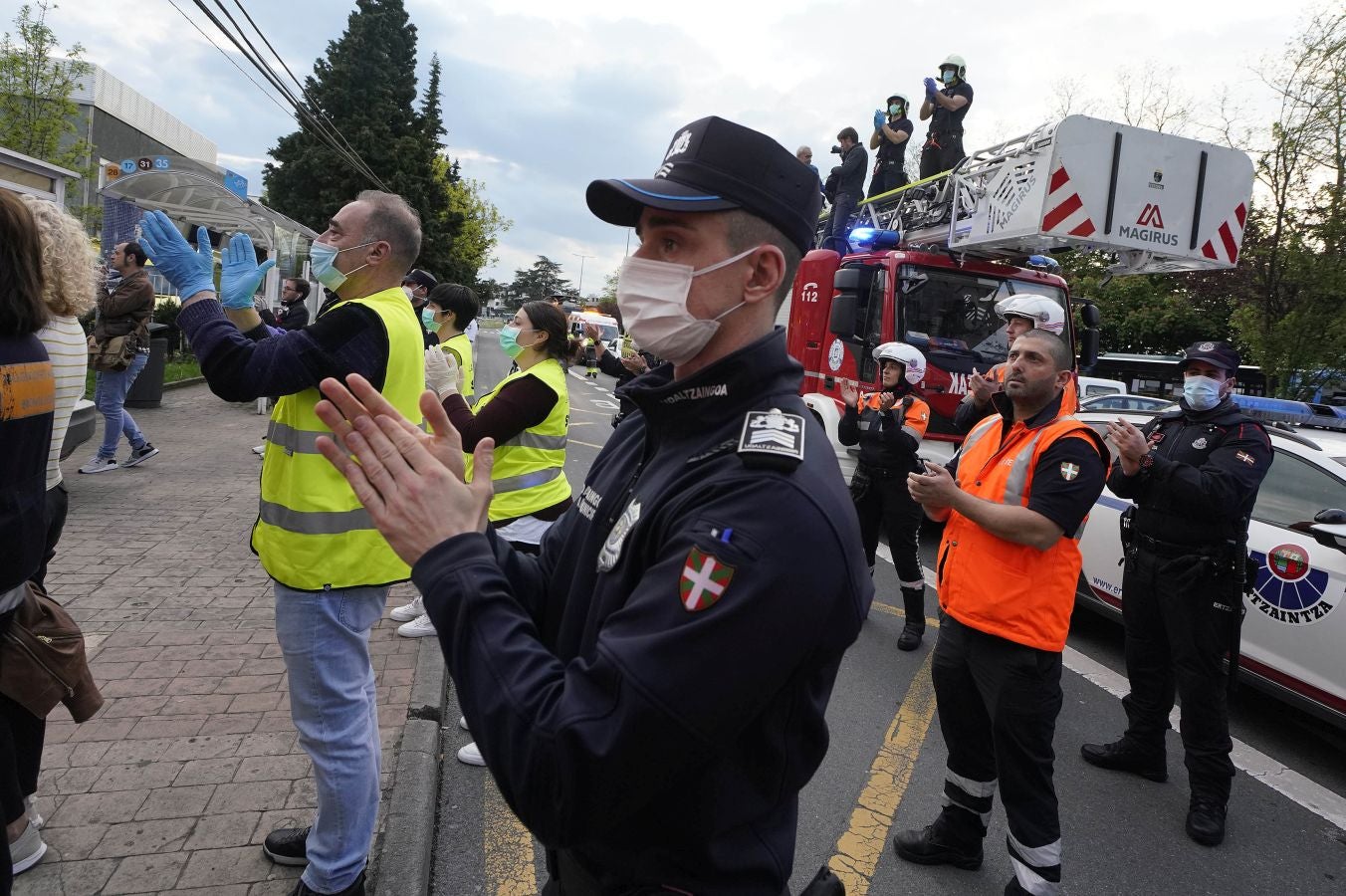 En marcha para homenajear a los sanitarios 