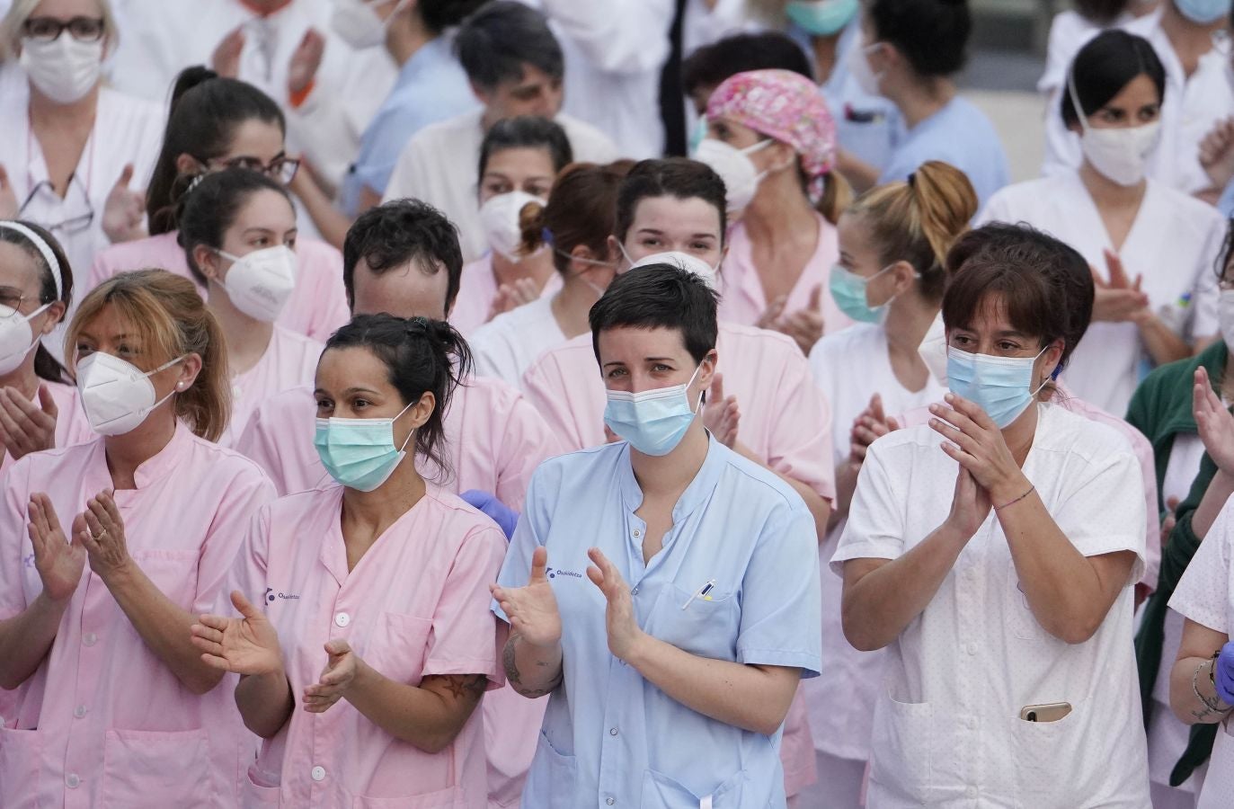 En marcha para homenajear a los sanitarios 