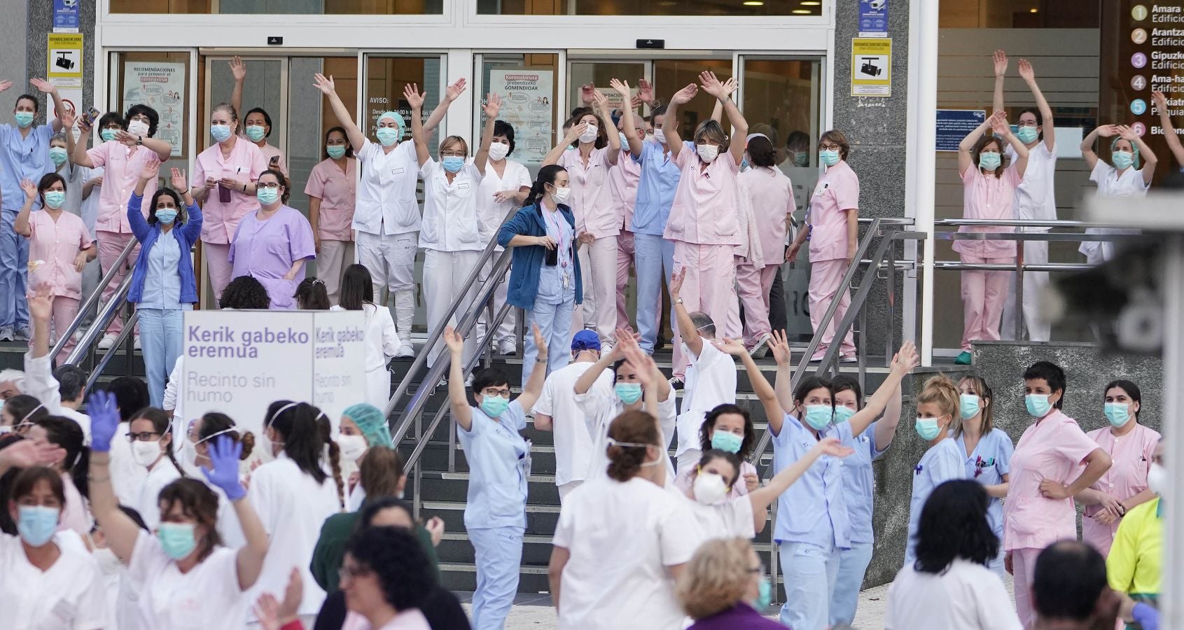 En marcha para homenajear a los sanitarios 