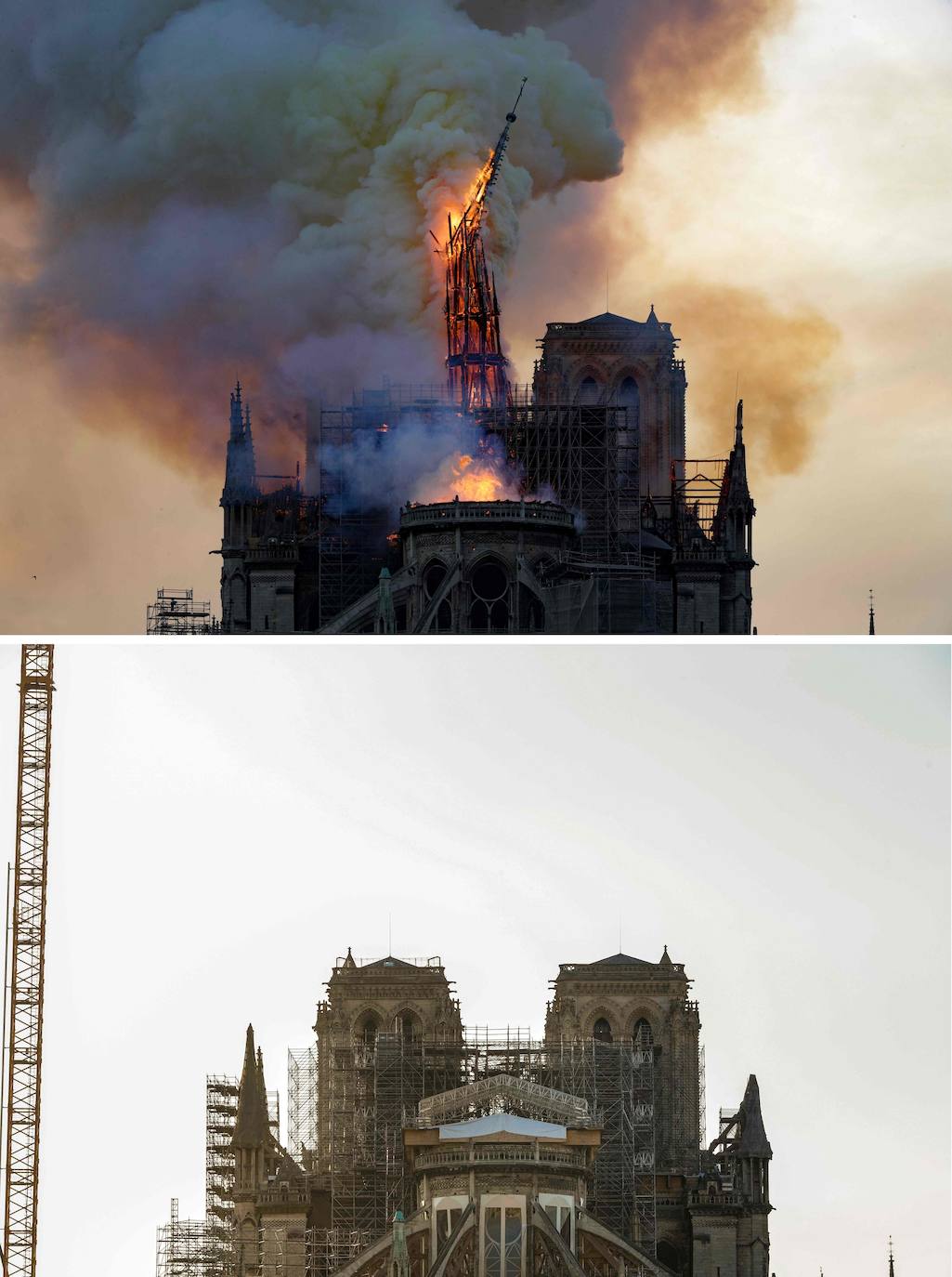 Un año después del incendio que destruyó el tejado de la catedral de Notre Dame y conmocionó al planeta, la restauración está lejos de haberse iniciado