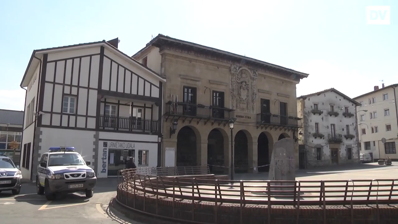 Así está Urnieta durante el confinamiento por coronavirus