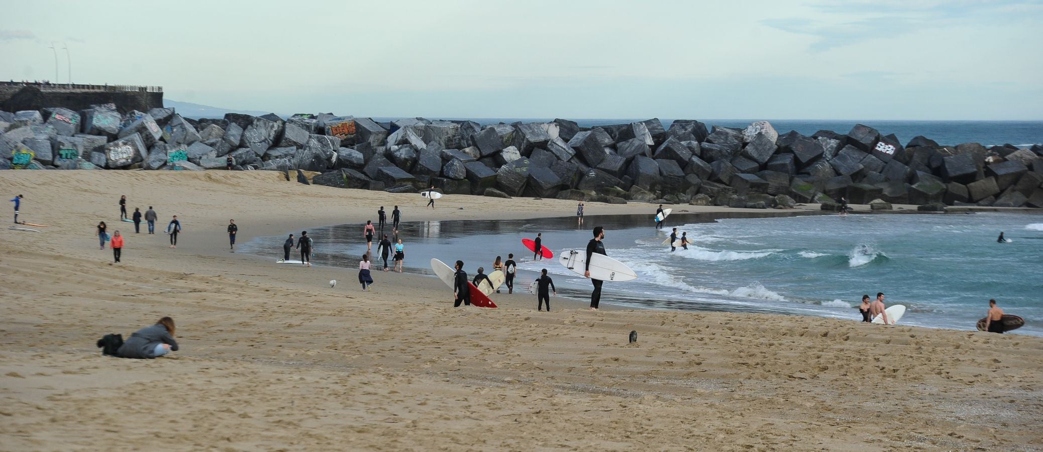 Fotos: Momentos de sol y playa en Donostia
