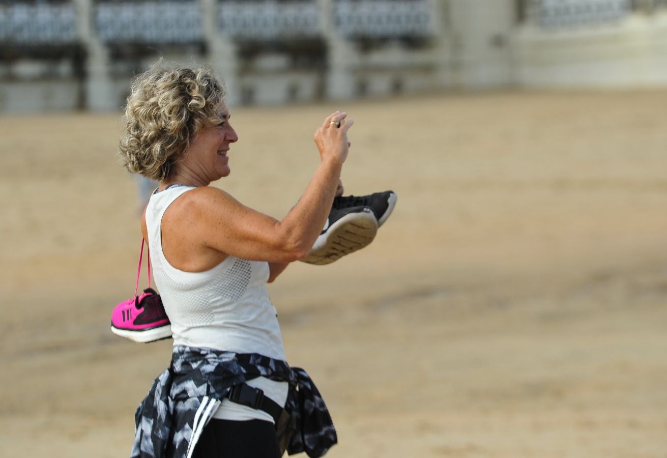 Fotos: Momentos de sol y playa en Donostia