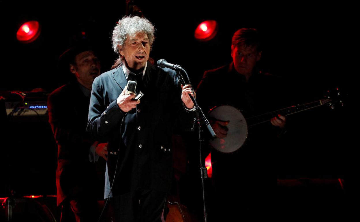 El cantante Bob Dylan en una imagen tomada en 2012. 