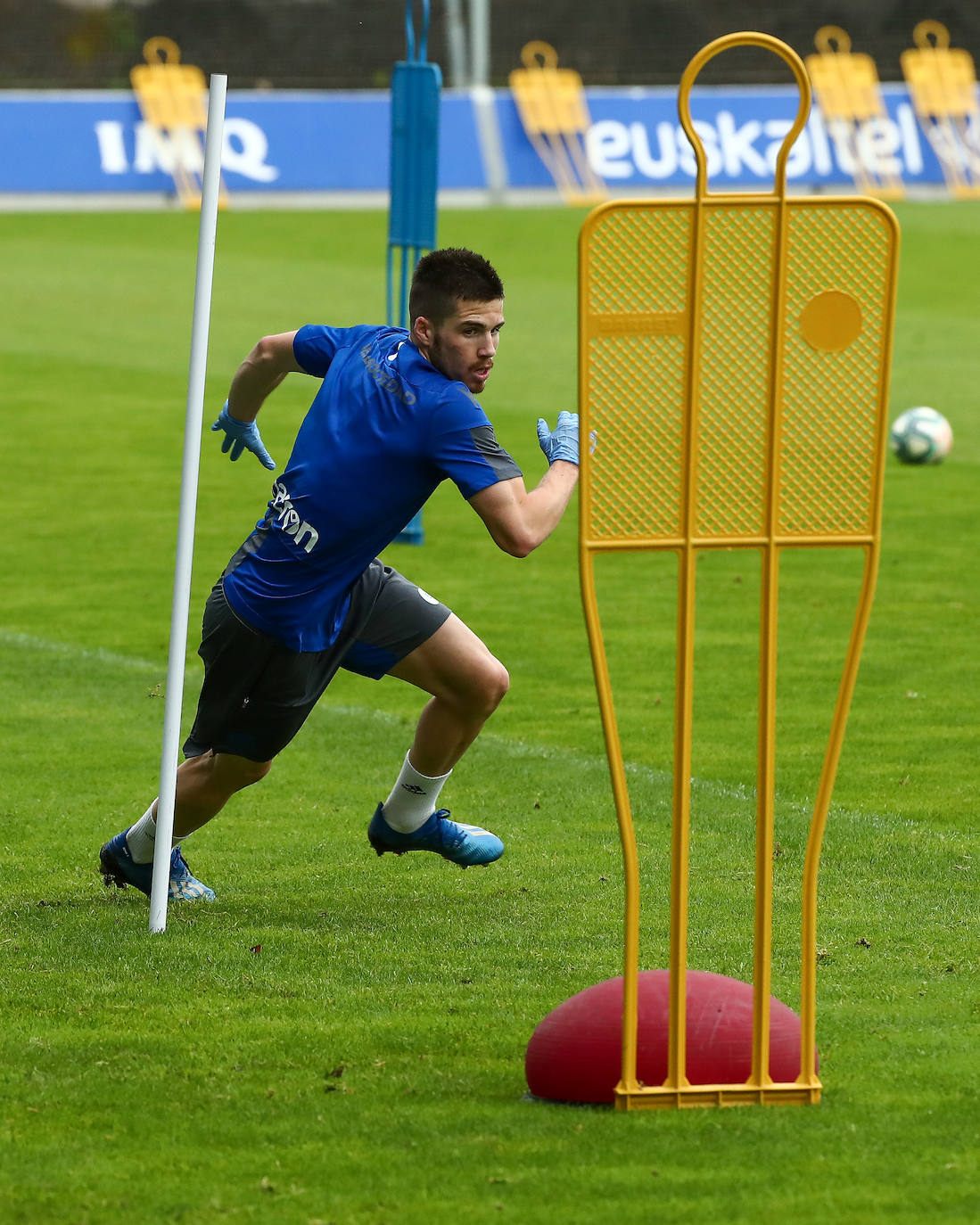 Fotos: Tercera sesión en Zubieta tras el parón por el coronavirus