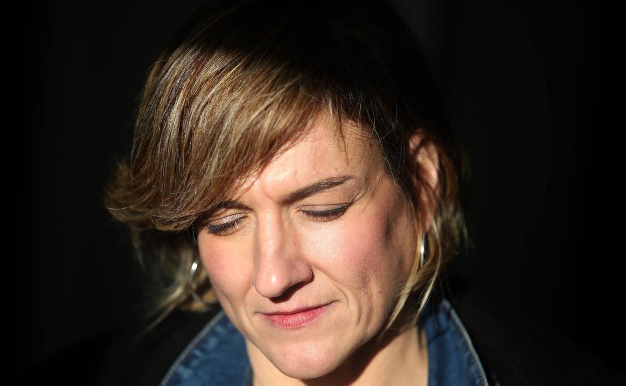 La escritora Karmele Jaio. 