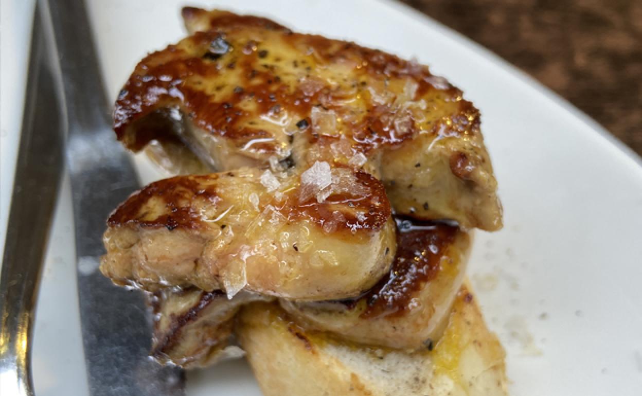 El pintxo de Foie del Sport