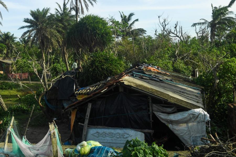 El super cilcón 'Amphan' arrasa India y Bangladesh. 
