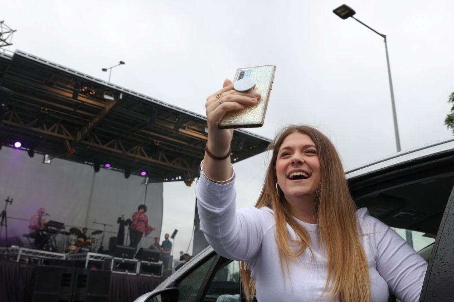 Concierto en modo 'drive-in' en Sidney. 