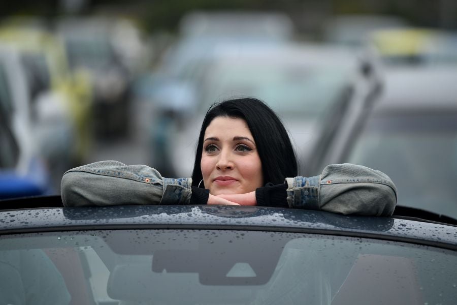 Concierto en modo 'drive-in' en Sidney. 