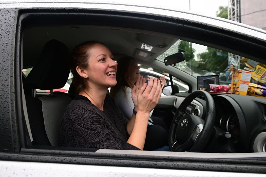 Concierto en modo 'drive-in' en Sidney. 