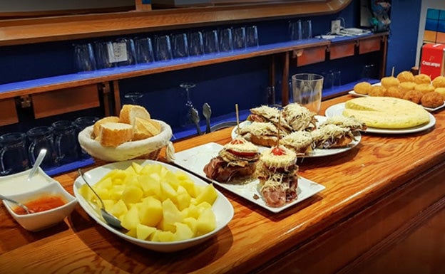 Los enormes bocadillos del bar Ekaitz