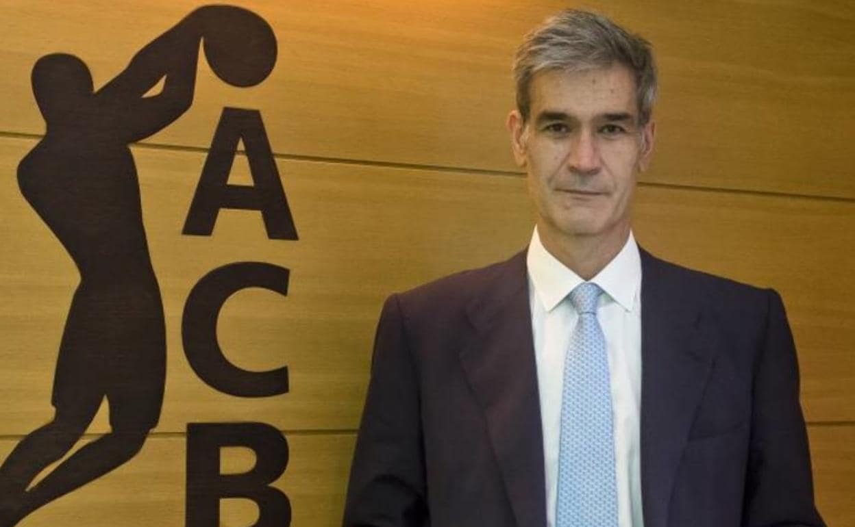 El presidente de la ACB, Antonio Martín.