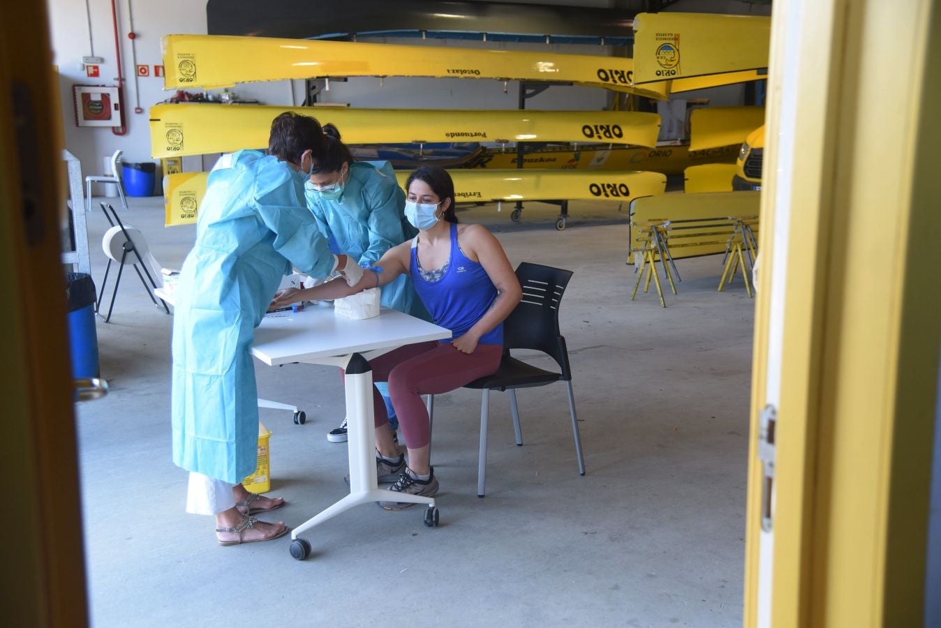 Fotos: Orio vuelve a los entrenamientos grupales