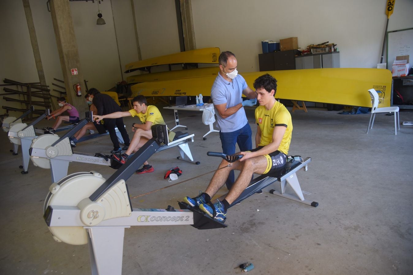 Fotos: Orio vuelve a los entrenamientos grupales