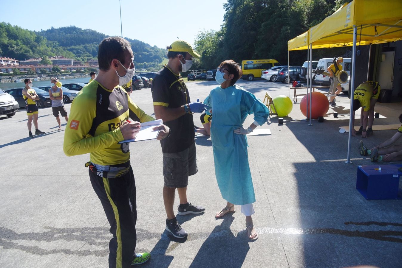 Fotos: Orio vuelve a los entrenamientos grupales