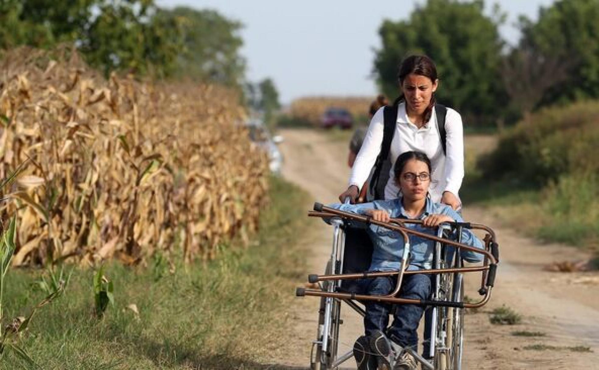 La joven siria que escapó del infierno en silla de ruedas