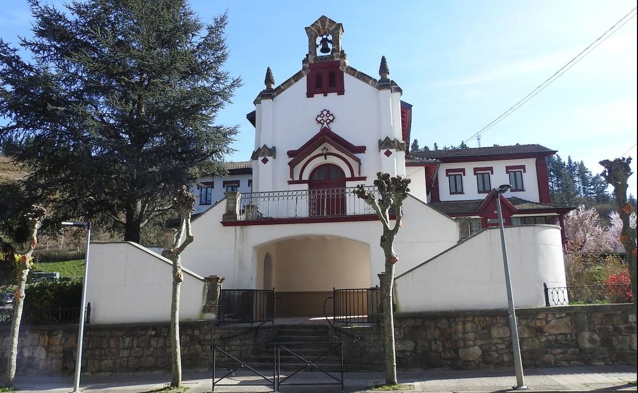 Exterior del centro GSR Debagoiena, donde han recibido el alta seis residentes 