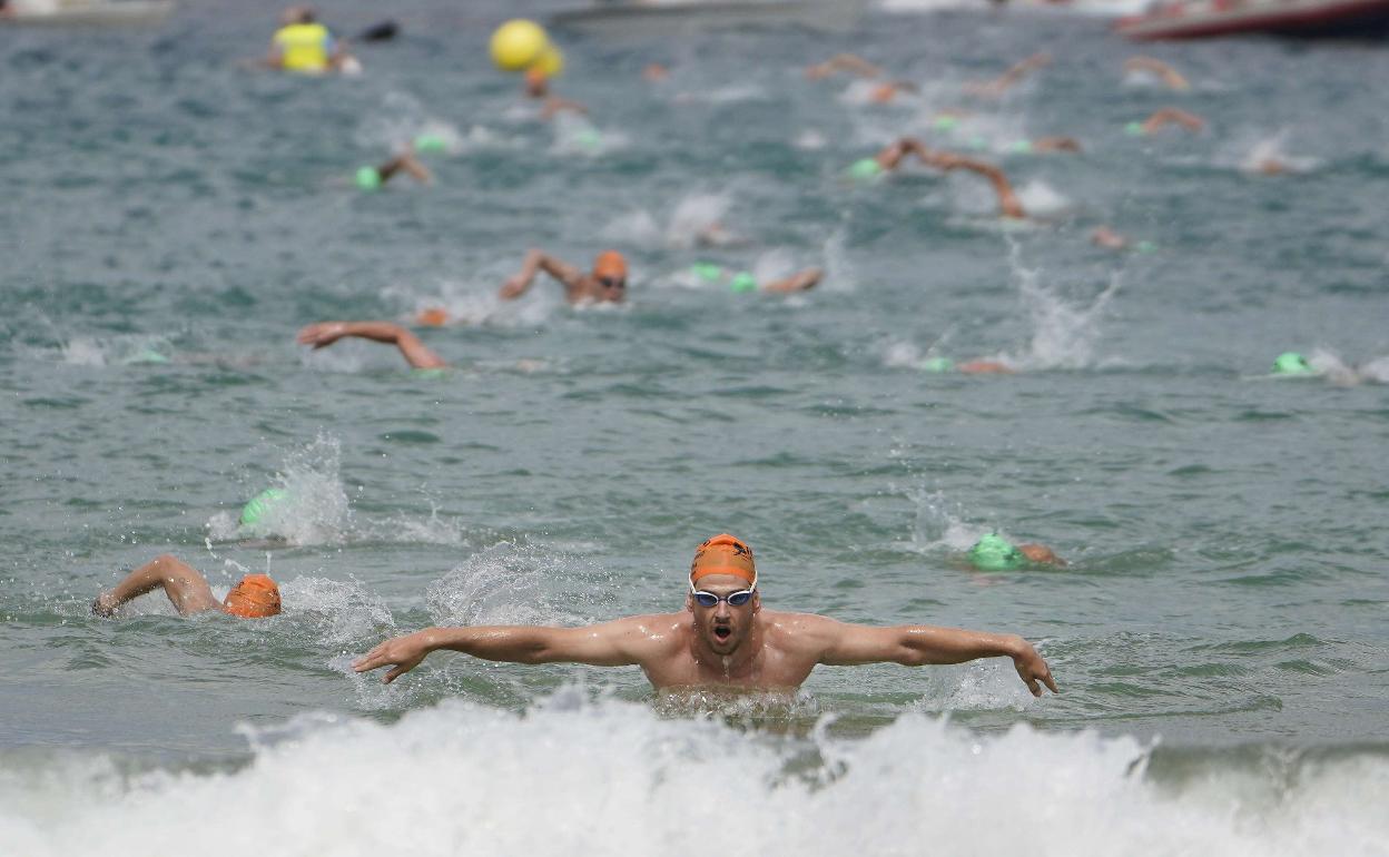 Natación: cancelada la Liga de larga distancia de Gipuzkoa