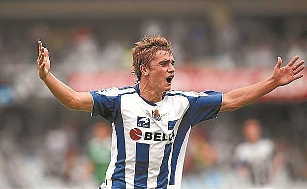 El advenimiento de Griezmann. El Huesca, en la quinta jornada (2-0), fue la primera víctima del francés. A pesar de ser un juvenil, fue una pieza clave en el ascenso.